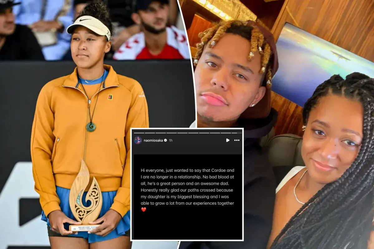 Naomi Osaka and rapper Cordae split after six years together